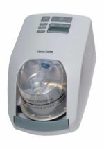 A Fisher & Paykel HC150 humidifier with control buttons and a display on the top panel.