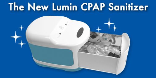 The new Lumin UVC Sanitizing System (Mask & Accessories Cleaner) with lumin technology.