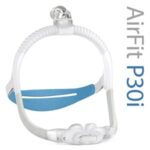 The ResMed AirFit P30i Nasal Pillow CPAP Mask is shown on a white background.