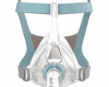 An image of a Fisher & Paykel Vitera Full Face CPAP Mask on a white background.