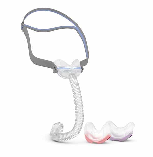 ResMed AirFit N30 Nasal CPAP Mask (Fit Pack) with a hose attached becomes ResMed AirFit N30 Nasal CPAP Mask (Fit Pack)