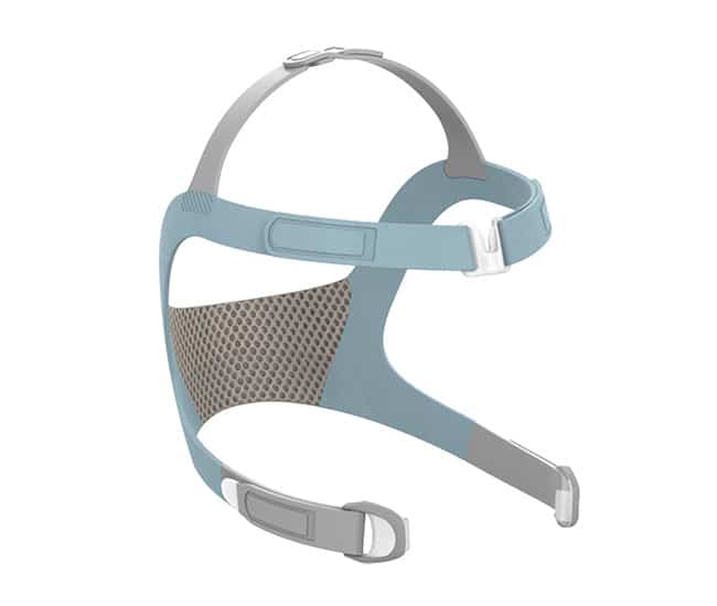 A discounted Fisher & Paykel Vitera Full Face CPAP Mask Headgear with a mesh, suitable for CPAP replacement supplies.