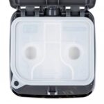 A Fisher & Paykel Sleepstyle Chamber Seal with two holes in it, possibly used for a sleepstyle humidifier.