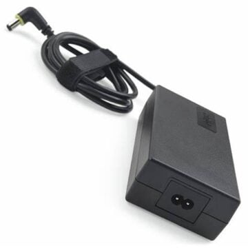 A black Respironics Dreamstation Power Supply (12V) (80W) for a Dreamstation laptop on Sale.