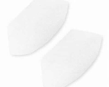 Two Z2 & Z1 CPAP Filters on a white surface.