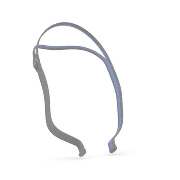 A ResMed AirFit N30 Nasal CPAP Mask Headgear on a white background.