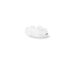 A Respironics Dreamwear Silicone Nasal Pillow CPAP Mask Cushion on a white background.