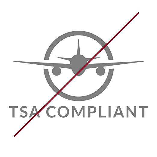 The TSA complaint logo is shown on a white background with an Expion96PRO Back Up Power Supply.