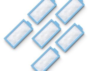 Respironics Ultra Fine Disposable CPAP Filters for Dreamstation 2 Advanced (6 Pack) on a white background.