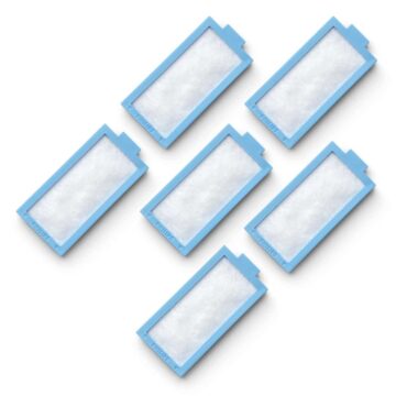 Respironics Ultra Fine Disposable CPAP Filters for Dreamstation 2 Advanced (6 Pack) on a white background.