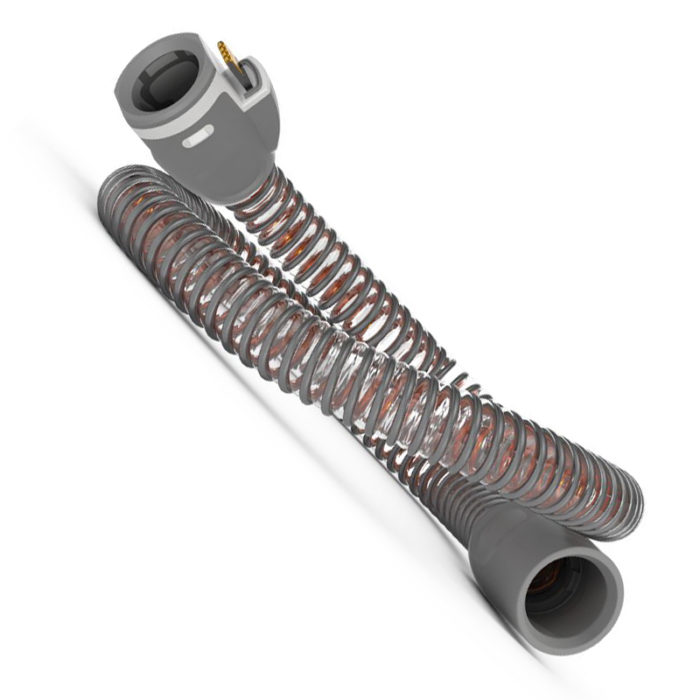 A discounted ResMed ClimateLineAir 11 Heated Tubing with a hose attached.