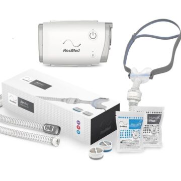 A Res Med AirMini N30 Mask & Set Up Pack cpap machine.