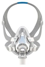 An image of a ResMed AirTouch F20 Full Face CPAP Mask on a white background.