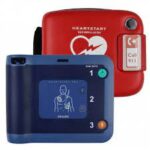 The Philips HeartStart FRx AED is a combination of a heart rate monitor and an AED device.