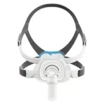 ResMed AirFit F40 Full Face CPAP Mask with headgear, featuring straps and a soft cushion for a comfortable and secure fit.