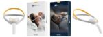 The Fisher & Paykel Solo Nasal Pillow CPAP Mask (Fit Pack) offers a comfortable nasal mask with head strap; its packaging shows a person wearing the mask while lying in bed.