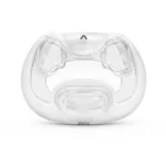The ResMed AirFit X30i Standard Oral Cushion is a clear plastic CPAP cushion with a central opening and soft contoured edges, designed for use with ResMed AirFit and X30i Standard systems, shown from the front.