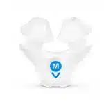 The ResMed AirFit X30i Full Face CPAP Mask Nasal Pillows Cushion is a clear silicone cushion labeled with a blue "M" for medium size, designed for use with compatible full face CPAP mask setups.