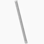 The Fisher & Paykel Evora Full Face CPAP Mask Tubing features flexible metal construction with white plastic connectors, shown diagonally on a white background, and ensures secure, efficient airflow for your CPAP mask.