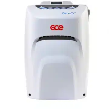 GCE Zen-O Portable Oxygen Concentrator RS-00500 front view Zen-O Portable Oxygen Concentrator